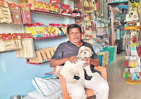 Kannan, a pet shop owner from Pudukkottai, has so far donated 
blood 174 times in over 46 years.