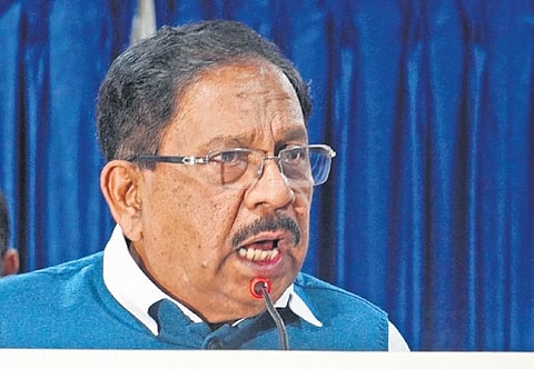Home Minister Dr G Parameshwara