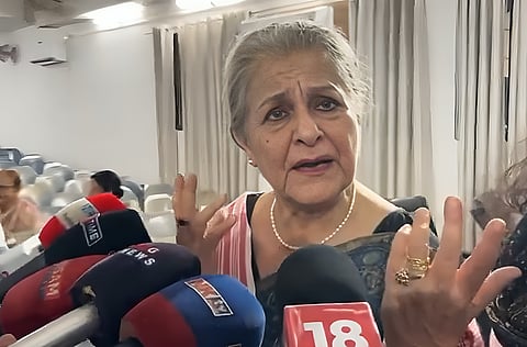 "What’s wrong if they are Bangladeshis? Bangladeshis are also humans..." she said. 