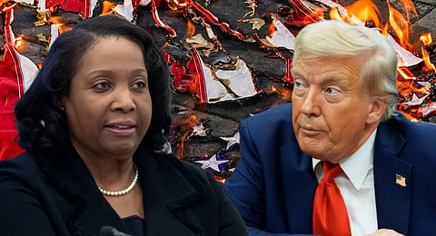 After calling for her resignation last week, Trump posted a letter on Monday evening to his Truth Social platform purporting to have fired Cook "effective immediately."