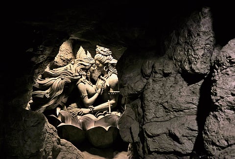 Kerala's Azhimala turns into a spiritual art hub with stunning Shiva-Shakti sculptures