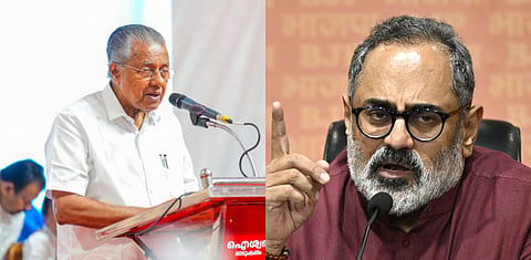 BJP state president Rajeev Chandrasekhar accused the  government of pushing Kerala into a debt of Rs 5.5 lakh crore, creating the ‘highest unemployment’ and inflation in the country. 