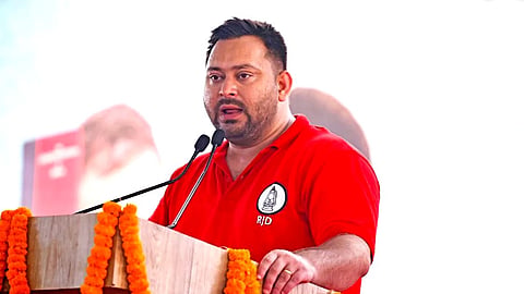 Tejashwi questioned the crowd, largely made up of young people, whether they wanted an "original chief minister" or a "duplicate CM". 