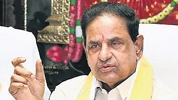 TTD Chairman BR Naidu.