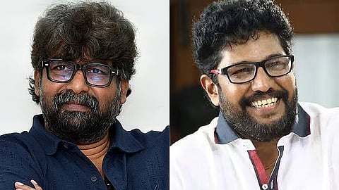 Joju George (L), Shaji Kailas (R)