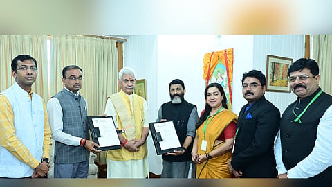 An MoU has been signed between HRDS India & Divisional Commissioners Jammu/Kashmir for building houses damaged during Ops Sindoor & recent floods. HRDS India will build 1500 free houses. These 3-bedroom houses will incorporate modern features for comfort & safety.