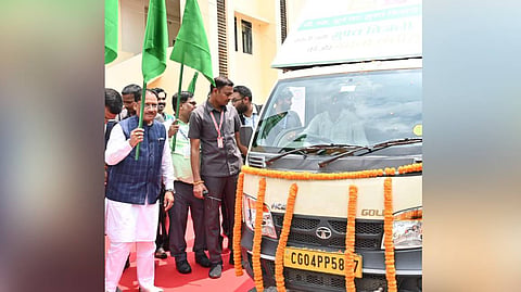 ‘Surya Rath’ was flagged off by the chief minister to give a push to the ambitious initiative – similar to  the PM Surya Ghar Free Electricity Scheme—as the state moves towards fulfilling its commitment to clean energy targets