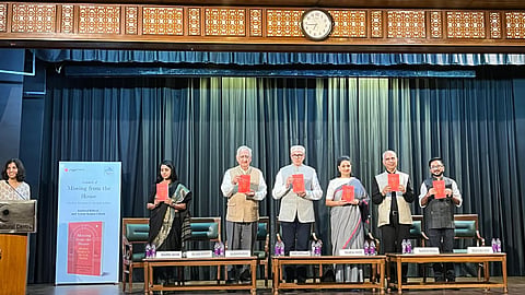 Book launch organised by Juggernaut Books and the Prabha Khaitan Foundation at Delhi’s India Islamic Cultural Centre 