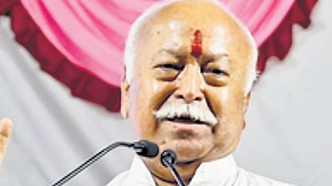 Bhagwat: Nation remains on path of development, proves predictions wrong