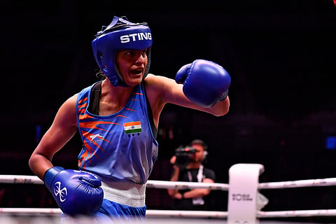 Jaismine Lamboria beat Julia Szeremeta of Poland in the women's 57kg final on Saturday (IST Sunday) to capture gold medal