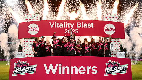 Somerset, beaten in last season's final by Gloucestershire, joined Hampshire and Leicestershire with three titles, following their wins in 2005 and 2023.
