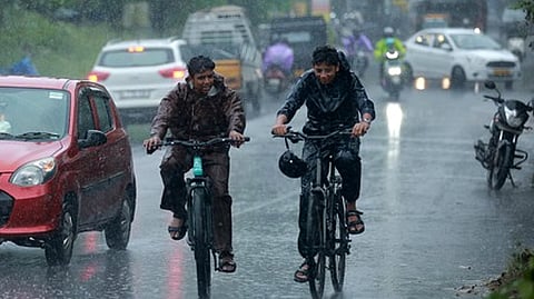 The IMD issued an orange alert for Adilabad, Nirmal, Bhadradri-Kothagudem, Mulugu, Sangareddy, and Siddipet districts for Sunday. 
