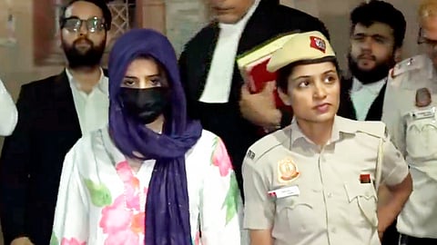 The accused in the BMW accident case Gaganpreet Kaur.
