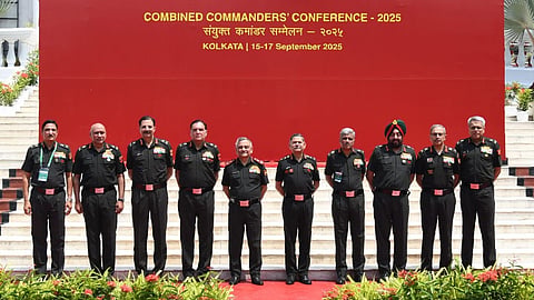 On the final day of the Combined Commanders' Conference 2025, decision by all the Chiefs and Commanders for merging of education branches of three services to form single #TriServices Education Corps was announced. 