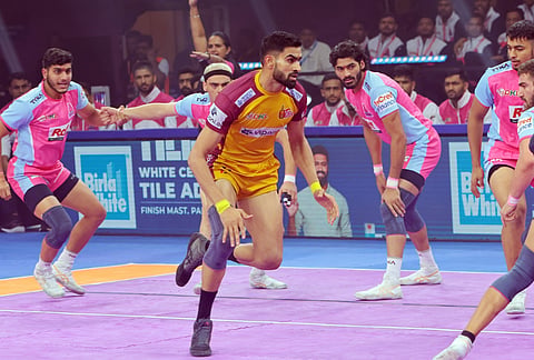 Bharat Hooda in action