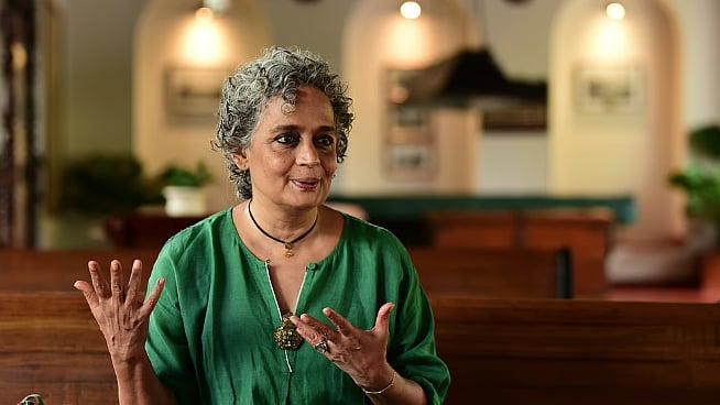 Glamorises tobacco use': PIL against Arundhati Roy's new book cover in  Kerala HC