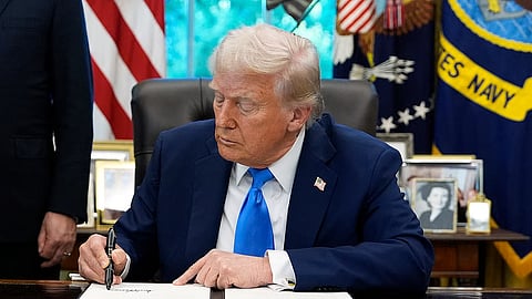 The fee takes effect at 12:01 a.m. ET Sunday. It is scheduled to expire after a year. But it could be extended if the government determines that is in the interest of the United States to keep it.