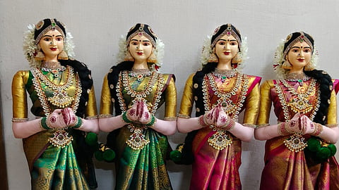 Dolls all dressed up
