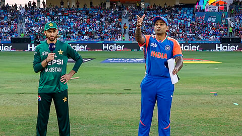 Salman Agha and Suryakumar Yadav