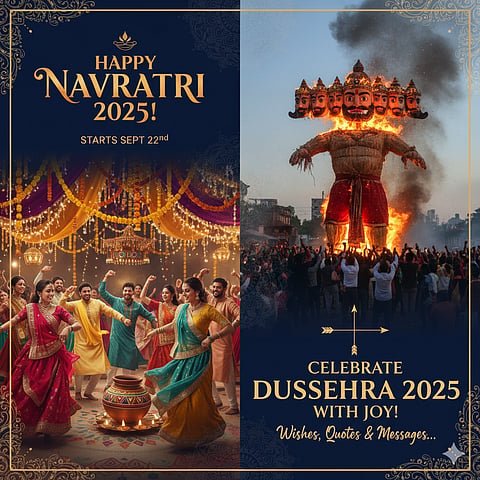 Embrace the Divine: Navratri & Dussehra 2025 – A Celebration of Shakti & Victory
