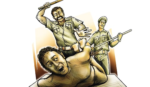 The deceased, identified as Rasananda Nayak of Shankarpur in Dhenkanal, was detained in connection with a bike theft case on Sunday night.