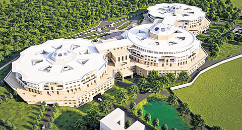 Model of the Judicial City. 