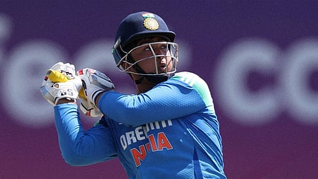 The 14-year-old opening batter smacked a total of 15 sixes and 11 fours to make 144 off 42 balls, while equalling the mark of India wicketkeeper batter Rishabh Pant.