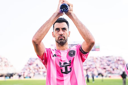 Sergio Busquets was a key figure in nine Spanish league victories with Barcelona and also helped the club win three Champions League titles.