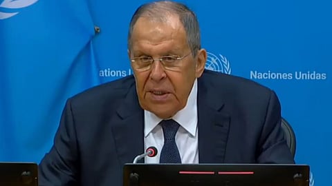 Foreign Minister Sergei Lavrov 
