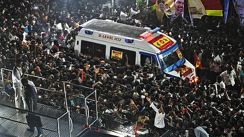 Vijay's Karur rally