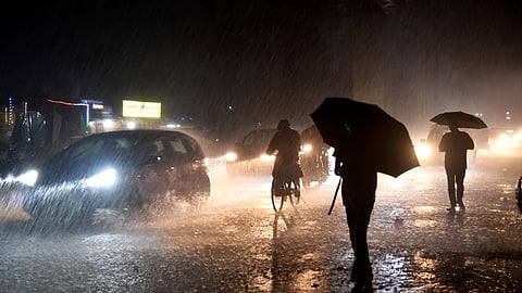 Many places in the state will experience light to moderate rainfall or thundershower activity for three days from Wednesday. 