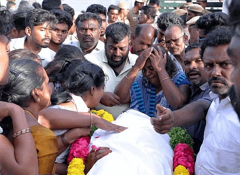 Hospital sources have confirmed that  none of the deceased were TVK members. Despite moving the Madras High Court seeking a CBI probe, no senior TVK leader has visited the injured or victims’ families