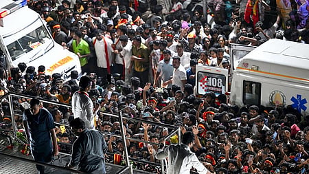 Mathiyazhagan was named as the first accused, along with TVK general secretary Bussy N Anand, deputy general secretary G R Nirmal Kumar, and a few other functionaries.