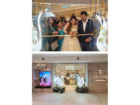 Tanishq's latest store In Sky City Mall at Borivali in Mumbai.