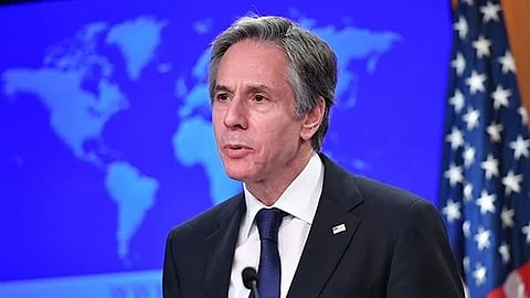 Former US Secretary of State Antony Blinken 