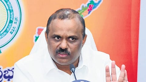 Revenue, Registration, and Stamps Minister Anagani Satya Prasad 