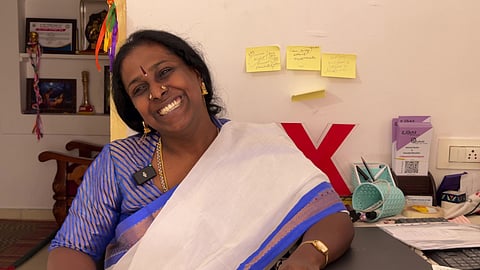 Queer activist Akkai Padmashali is featured in one of the films that will be screened