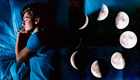 Under the moon