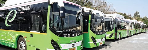 TGSRTC plans to induct 2,800 electric buses by 2027, replacing diesel buses within the Outer Ring Road (ORR) limits.