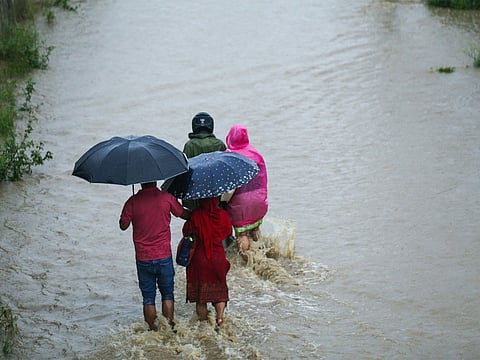 Heavy rain has also triggered landslides and mudslides at several points in Chitwan, disrupting road traffic.