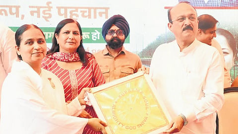 Delhi education minister Ashish Sood laid the foundation stone for several development projects worth Rs 5.5 crore  in Janakpuri.