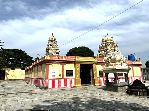 A Siva temple associated with Chidambaram  