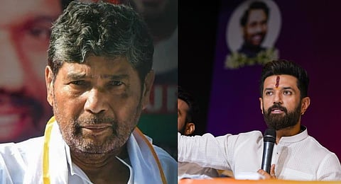 Pashupati Kumar Paras had quit the Union Cabinet last year in protest against the BJP’s decision to accommodate Chirag Paswan in the 2024 Lok Sabha polls.