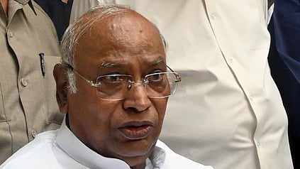 AICC president Mallikarjuna Kharge 