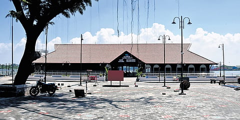 The Water Metro terminal at Mattancherry ready for inauguration