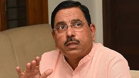 The Union Minister of New and Renewable Energy, Pralhad Joshi.
