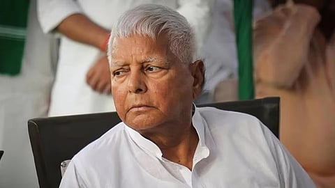 Former Bihar chief minister and RJD patriarch Lalu Prasad