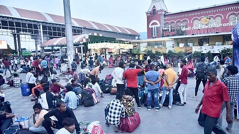 Central station premises 