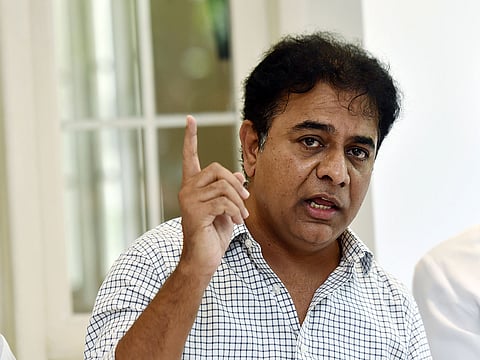 BRS working president KT Rama Rao.