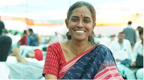 Karur MP Jothimani.